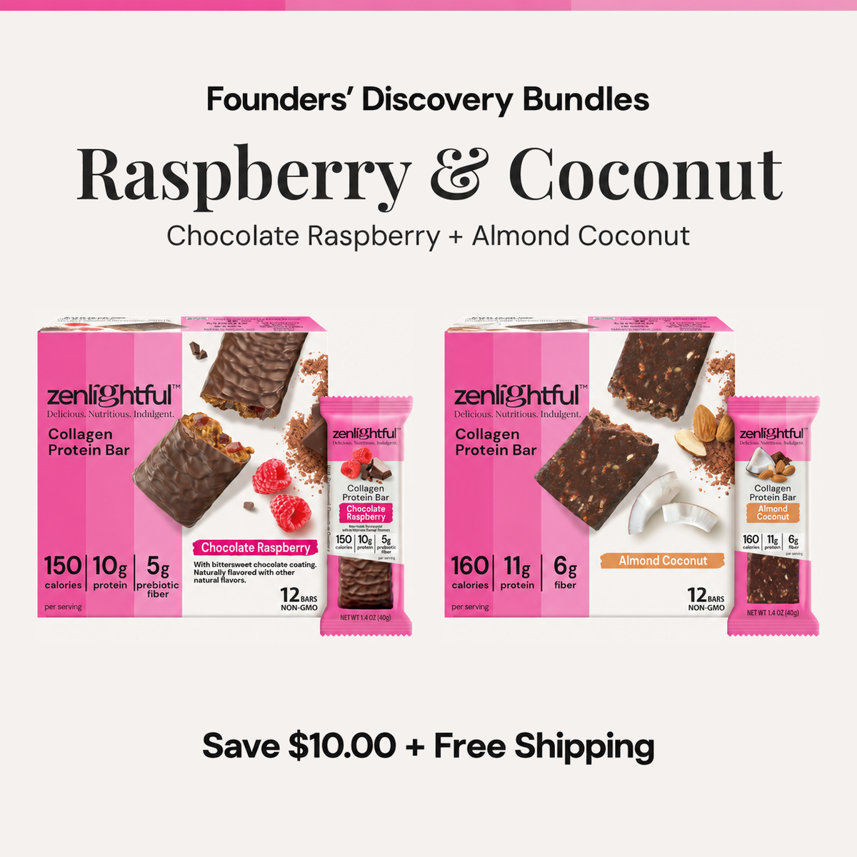 Raspberry & Coconut Bundle - Zenlightful