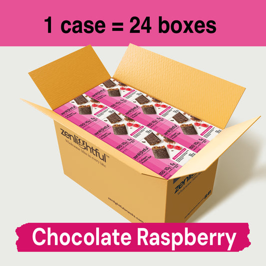 Chocolate Raspberry Collage Protein Bars - Zenlightful