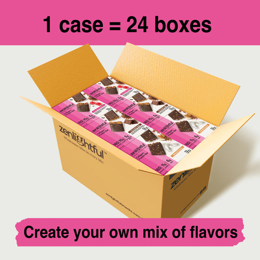 Collagen Protein Bar Custom Case Mix - Zenlightful